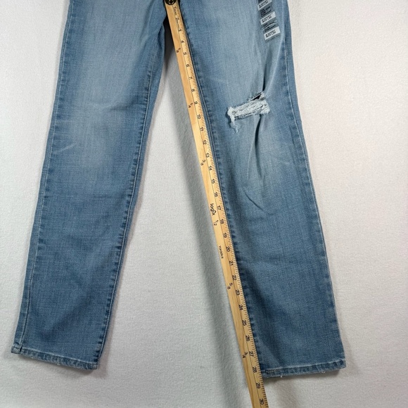 Levis Jeans Womens 29 Blue 724 High Rise Straight Stretch NWT - Picture 10 of 16